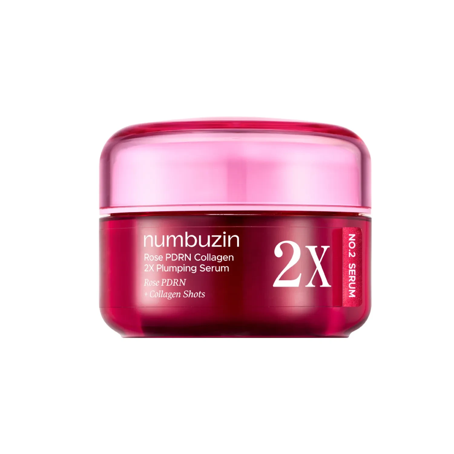 NUMBUZIN No.2 Rose PDRN Collagen 2X Plumping Serum 30ml bottle